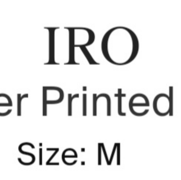 IRO pattern lamb leather medium moto jacket - Picture 4 of 5